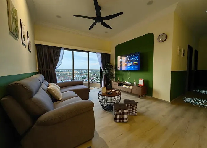 Melaka Gx Homestay Resort Pool View P0804 With Netflix, Tvbox And Games