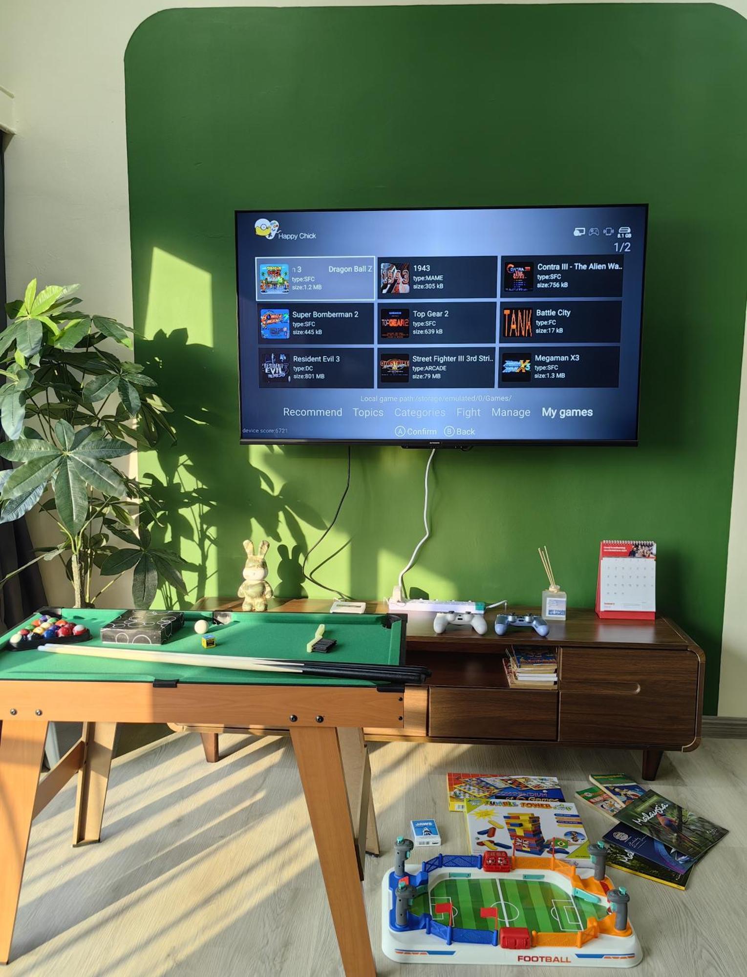 Gx Pool View P0804 With Netflix, Tvbox And Games